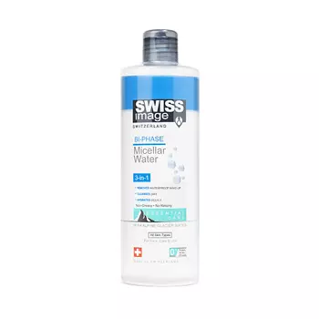 SWISS IMAGE Двухфазная мицеллярная вода для очищения кожи лица 3 в 1 400.0