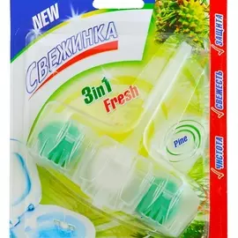 СВЕЖИНКА Освежитель - Блистер WC 3 in 1 Fresh Pine 40