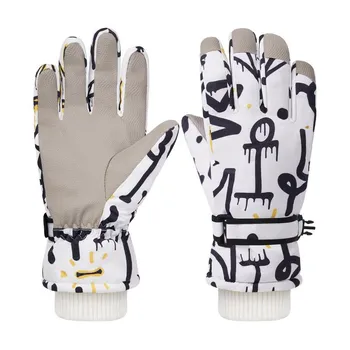 Gloves Warm Gloves Plus Fleece Ski Gloves Winter Gloves Cycling Cycling Gloves Women s Touch Screen Gloves Men Women s One Size