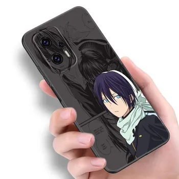 Чехол для телефона Anime Noragami для Xiaomi POCO F2 F3 M2 M3 M4 X3 X4 Pro NFC F4 GT 5G F1 X2 C3 C31 C40 M5S из мягкого ТПУ черного цвета Xiaomi POCOphone F1