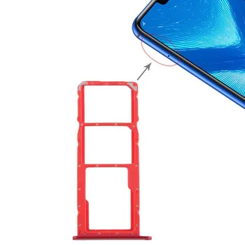 Лоток для SIM-карты + лоток для карты Micro SD для Huawei Honor 8X чёрный