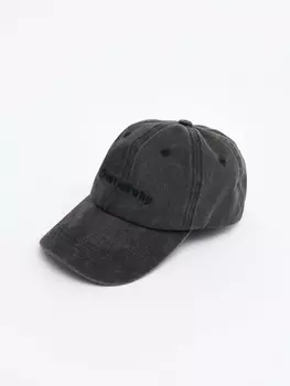 Джинсовая бейсболка из хлопка