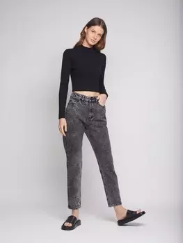 Джинсы силуэта Mom Fit
