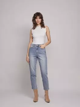 Джинсы силуэта Mom Slim