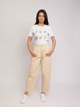 Джинсы силуэта Slouchy