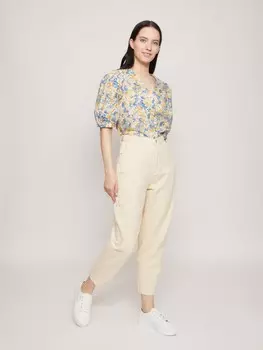 Джинсы силуэта Slouchy