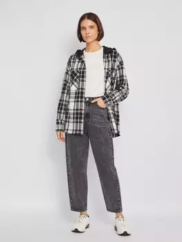 Джинсы силуэта Slouchy с высокой посадкой