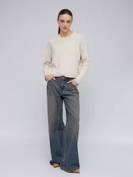 Джинсы силуэта Wide с посадкой Loose