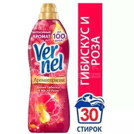 Кондиционер для белья Vernel Гибискус и роза, 0.91 л