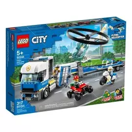 Конструктор LEGO City Полицейский вертолётный транспорт 60244