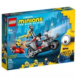 Конструктор LEGO Minions Невероятная погоня на мотоцикле 75549