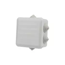 Коробка распаячная, полипропилен, открытая, 100х100х50 мм, Rexant, IP55, 28-3056