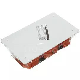Коробка распаячная, скрытая, 172х96х45 мм, TDM Electric, с крышкой, пластиковые лапки, IP20, SQ1403-1026