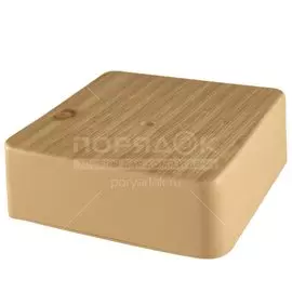 Коробка распаячная, открытая, 100х100х44 мм, TDM Electric, с клеммной колодкой, сосна, IP40, SQ1401-0410
