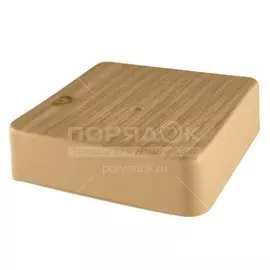 Коробка распаячная, открытая, 75х75х20 мм, TDM Electric, сосна, IP40, SQ1401-0403