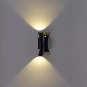 Архитектурная подсветка светодиодная Reluce 86857-9.2-002TLF LED2*3W BK