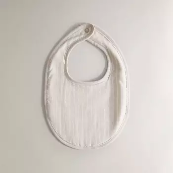 ZARA HOME Детский слюнявчик в полоску