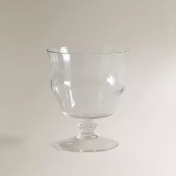 ZARA HOME Дизайнерский стеклянный бокал