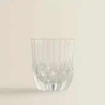 ZARA HOME Граненый хрустальный стакан