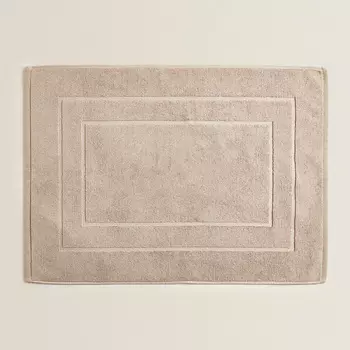ZARA HOME Коврик для ванной из хлопка с антискользящим основанием