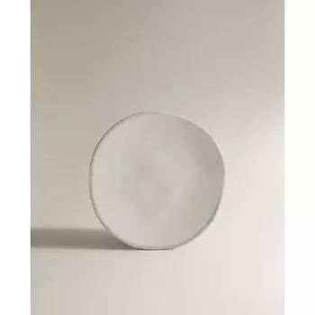 ZARA HOME Круглая мыльница из керамики