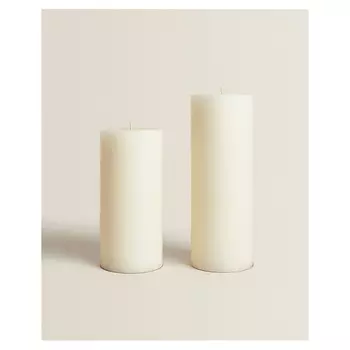 ZARA HOME Свеча декоративная 9 x 20 x 9 см