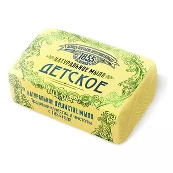 ЗАВОДЪ БРАТЬЕВЪ КРЕСТОВНИКОВЫХЪ Натуральное мыло ЗБК Детское 190.0