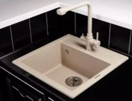 Смеситель для кухни Kuppersberg Geo KG2385CR BEIGE