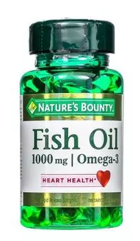 Nature's Bounty - Рыбий жир 1000 мг, Омега-3 50 капсул