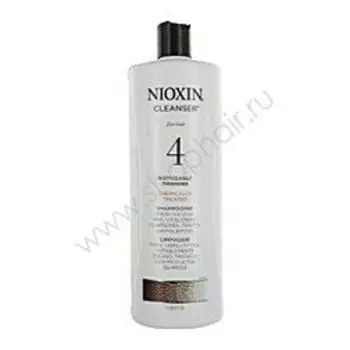 Nioxin Cleanser System 4 - Очищающий шампунь (Система 4) 1000 мл