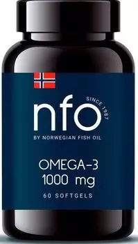 Norwegian Fish Oil - Омега 3 1000 мг 60 капсул