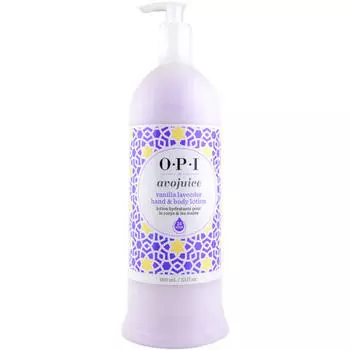 OPI Avojuise Vanilla Lavender - Фруктовый лосьон для рук и тела ваниль и лаванда 960 мл