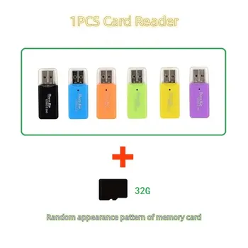 USB 2.0 Кардридер Высокоскоростной SDHC TF Адаптер Кардридер 1No Card