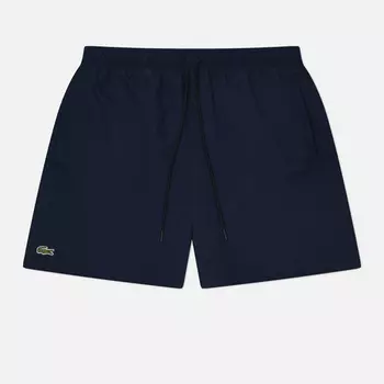 Мужские шорты Lacoste Mid Length Monochrome, цвет синий, размер L