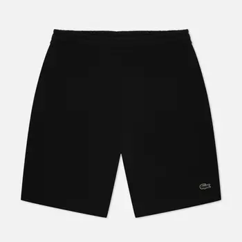 Мужские шорты Lacoste Regular Fit Fleece, цвет чёрный, размер S