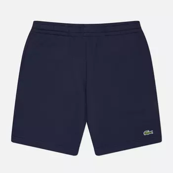 Мужские шорты Lacoste Regular Fit Fleece Logo, цвет синий, размер S