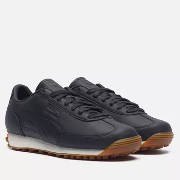 Мужские кроссовки Puma Easy Rider Leather, цвет чёрный, размер 40.5 EU