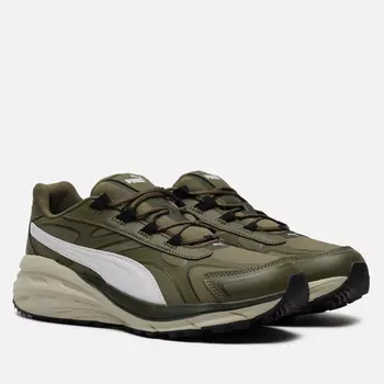 Мужские кроссовки Puma Hypnotic LS Abrupt, цвет зелёный, размер 40.5 EU