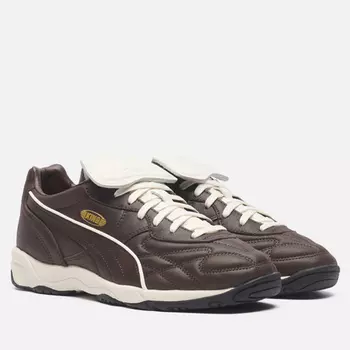 Мужские кроссовки Puma King Indoor Premium, цвет коричневый, размер 42 EU