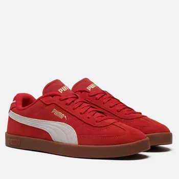 Мужские кроссовки Puma Puma Club II Era Suede, цвет красный, размер 43 EU