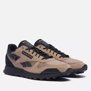 Мужские кроссовки Reebok Classic Leather, цвет бежевый, размер 42.5 EU