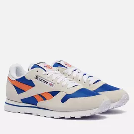 Мужские кроссовки Reebok x Bronze 56K Classic Leather, цвет бежевый, размер 40 EU