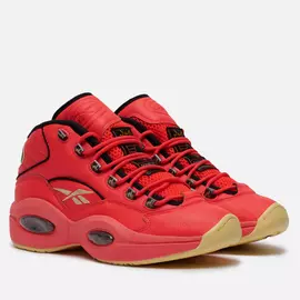 Мужские кроссовки Reebok x Hot Ones Question Mid, цвет красный, размер 36 EU