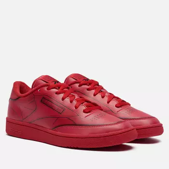 Мужские кроссовки Reebok x Maison Margiela Project 0 Classic Club Tromp Leoil, цвет красный, размер 44 EU