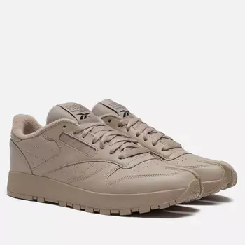 Мужские кроссовки Reebok x Maison Margiela Project 0 Classic Leather Tabi, цвет бежевый, размер 42 EU