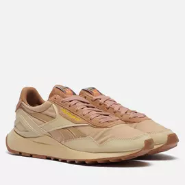 Мужские кроссовки Reebok x National Geographic Classic Leather Legacy AZ, цвет бежевый, размер 42.5 EU