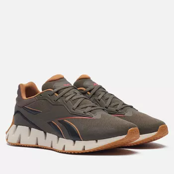 Мужские кроссовки Reebok Zig Dynamica 4, цвет коричневый, размер 44 EU