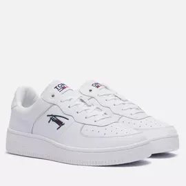 Мужские кроссовки Tommy Jeans Basket Cupsole, цвет белый, размер 41 EU