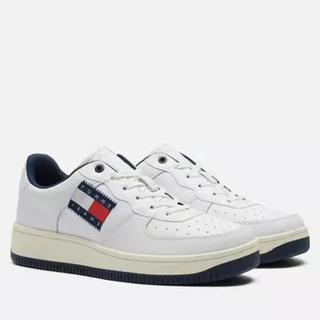 Мужские кроссовки Tommy Jeans Basket Cupsole Logo, цвет белый, размер 43 EU