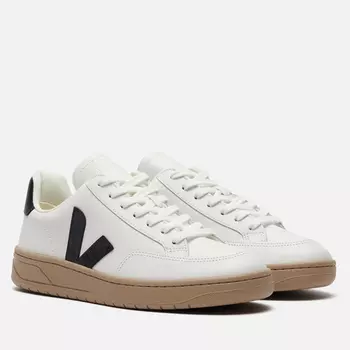 Мужские кроссовки VEJA V-12 Leather, цвет белый, размер 41 EU